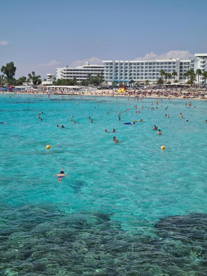 איה נאפה Nissi 3 Amazing Sea View Apartment מראה חיצוני תמונה