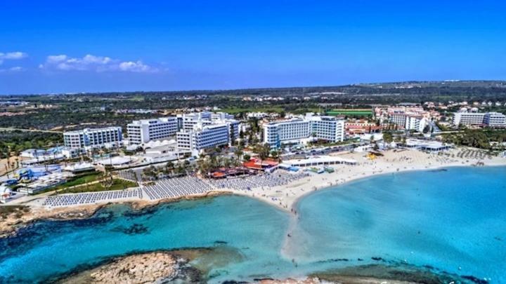 איה נאפה Nissi 3 Amazing Sea View Apartment מראה חיצוני תמונה