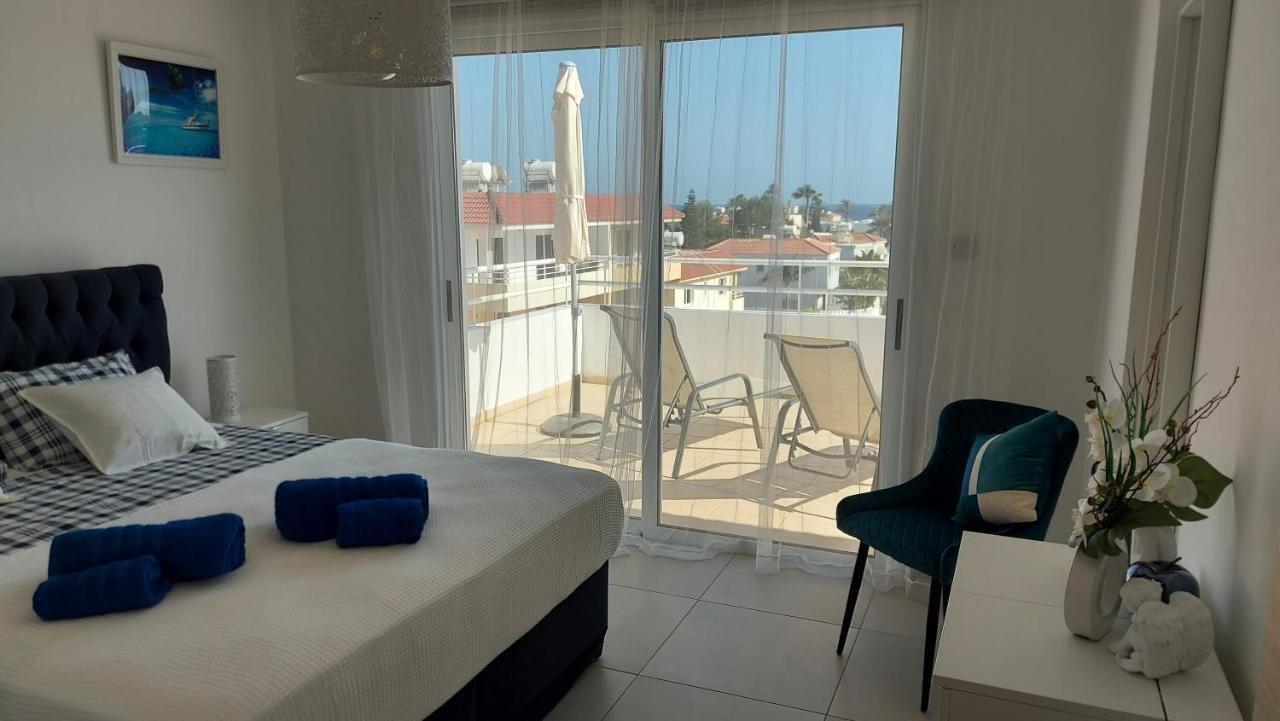 איה נאפה Nissi 3 Amazing Sea View Apartment מראה חיצוני תמונה