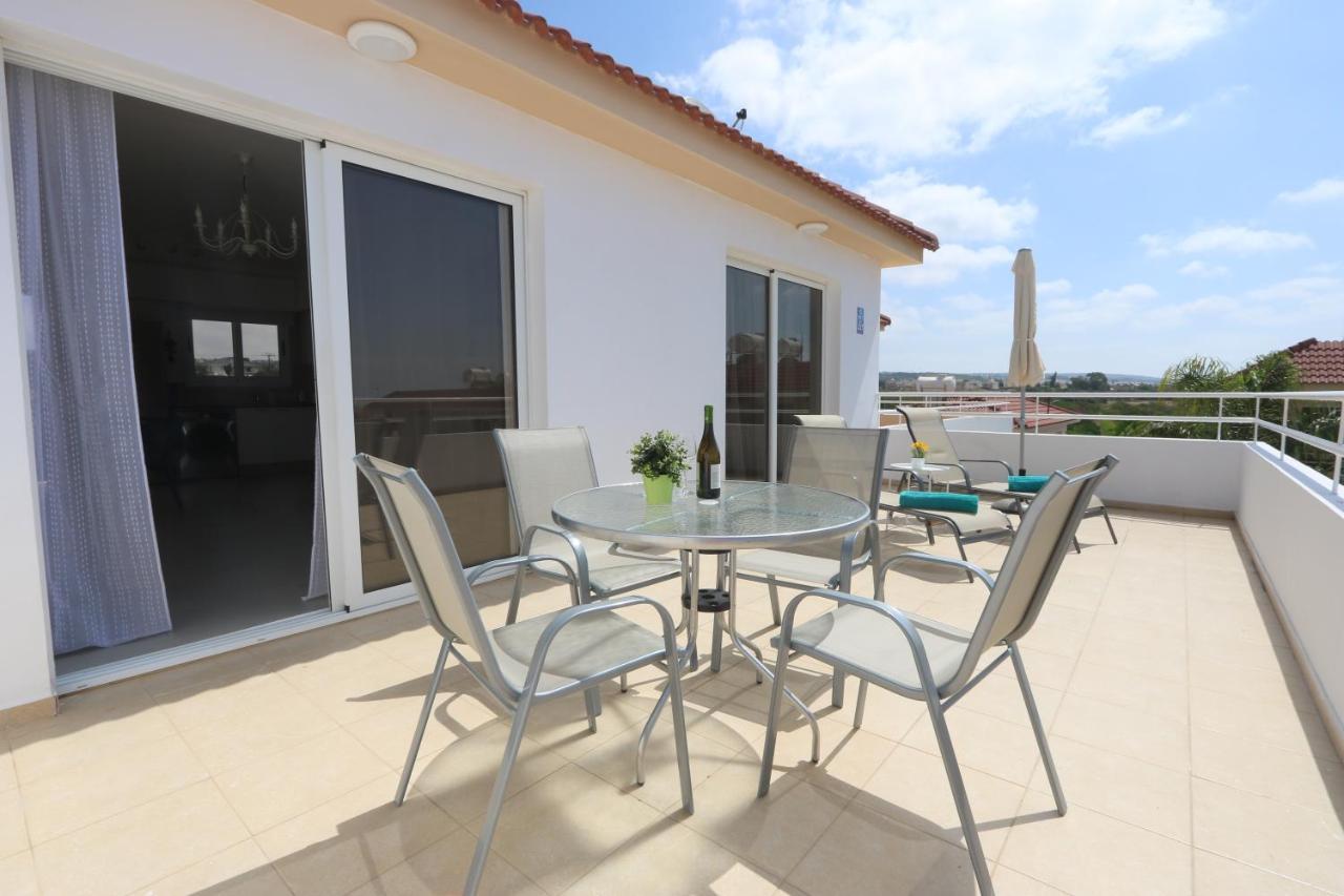 איה נאפה Nissi 3 Amazing Sea View Apartment מראה חיצוני תמונה