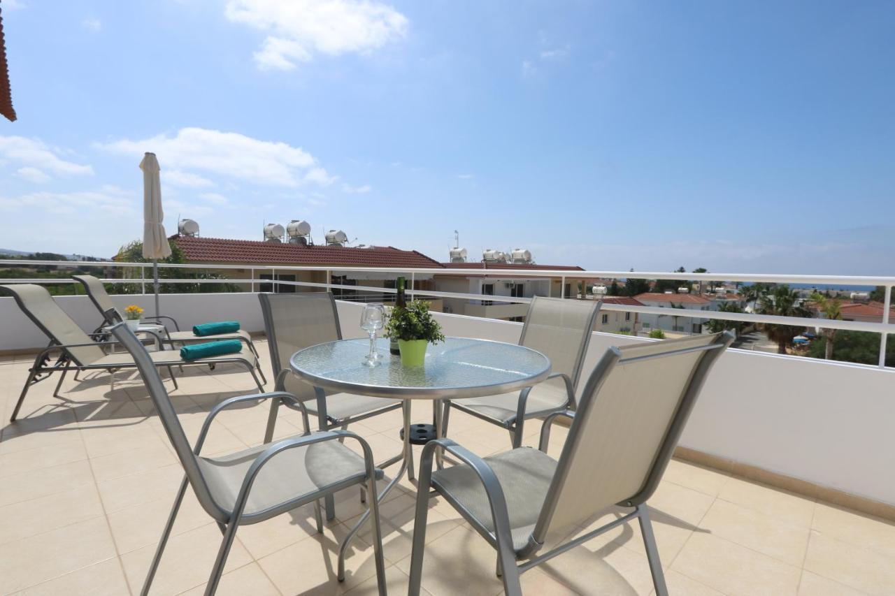איה נאפה Nissi 3 Amazing Sea View Apartment מראה חיצוני תמונה