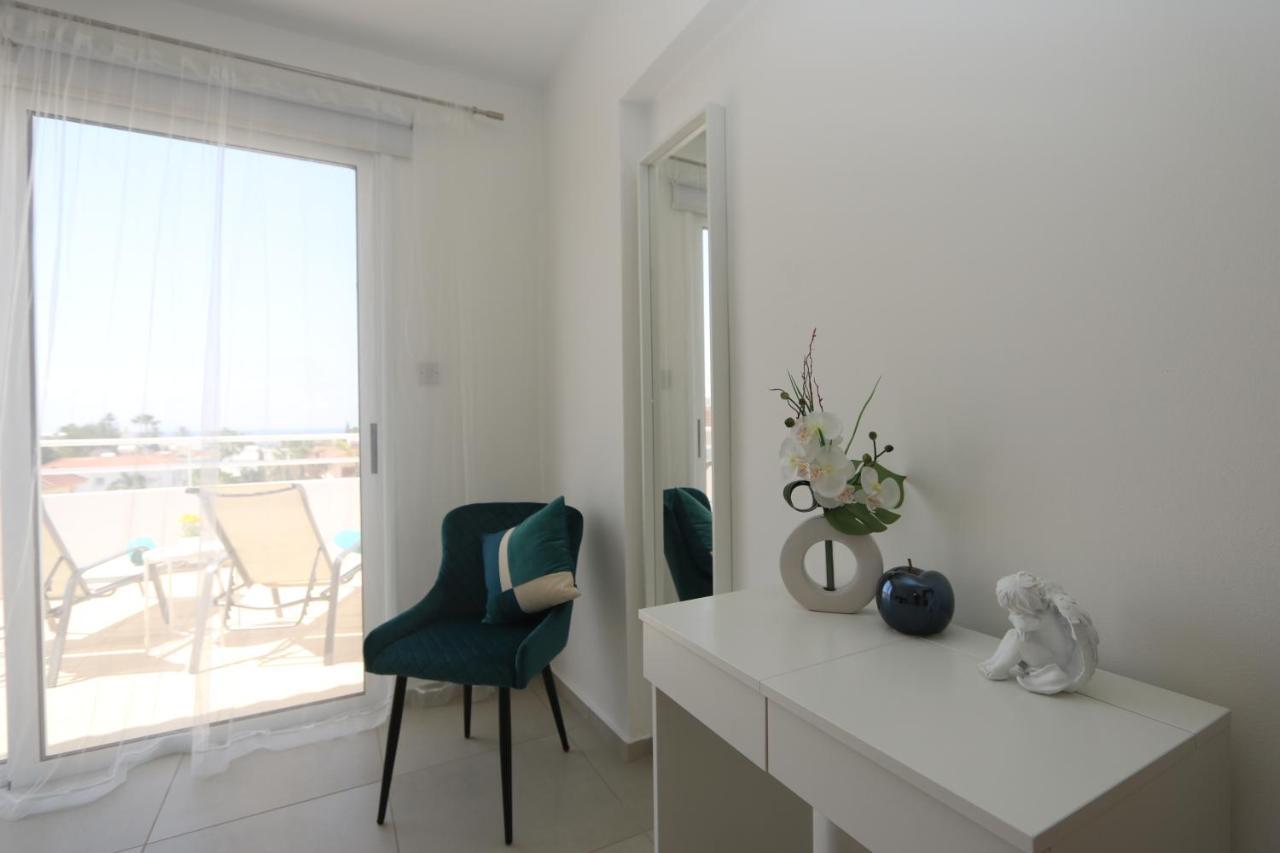 איה נאפה Nissi 3 Amazing Sea View Apartment מראה חיצוני תמונה