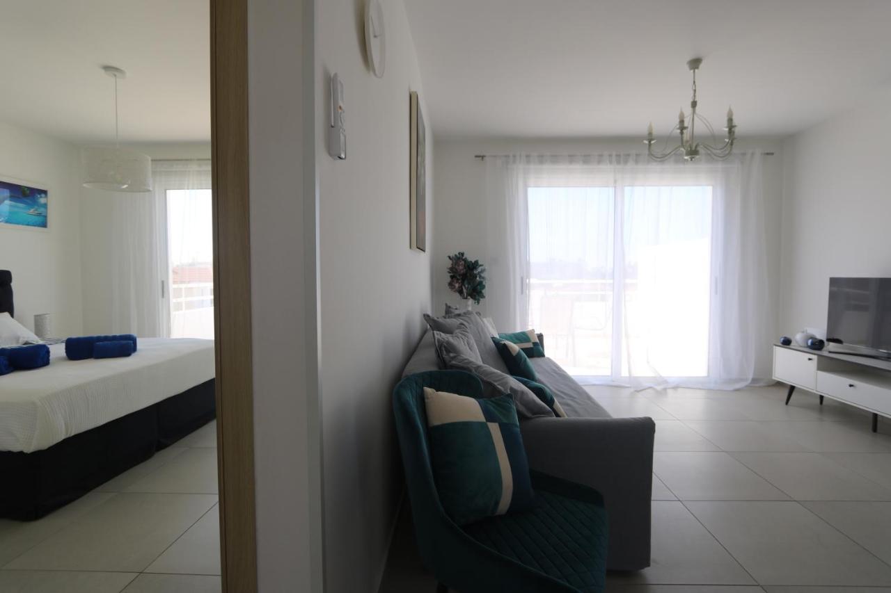 איה נאפה Nissi 3 Amazing Sea View Apartment מראה חיצוני תמונה