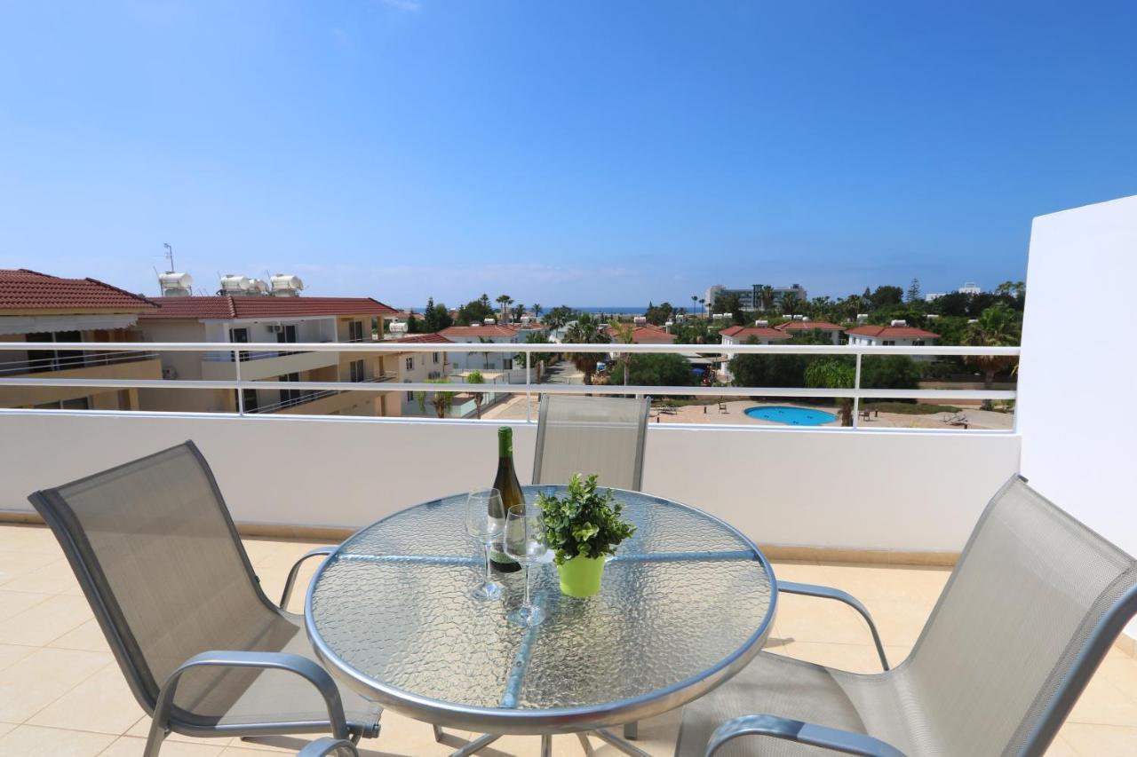 איה נאפה Nissi 3 Amazing Sea View Apartment מראה חיצוני תמונה