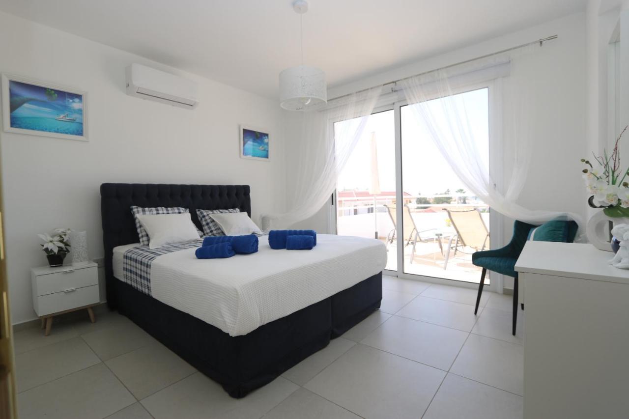 איה נאפה Nissi 3 Amazing Sea View Apartment מראה חיצוני תמונה