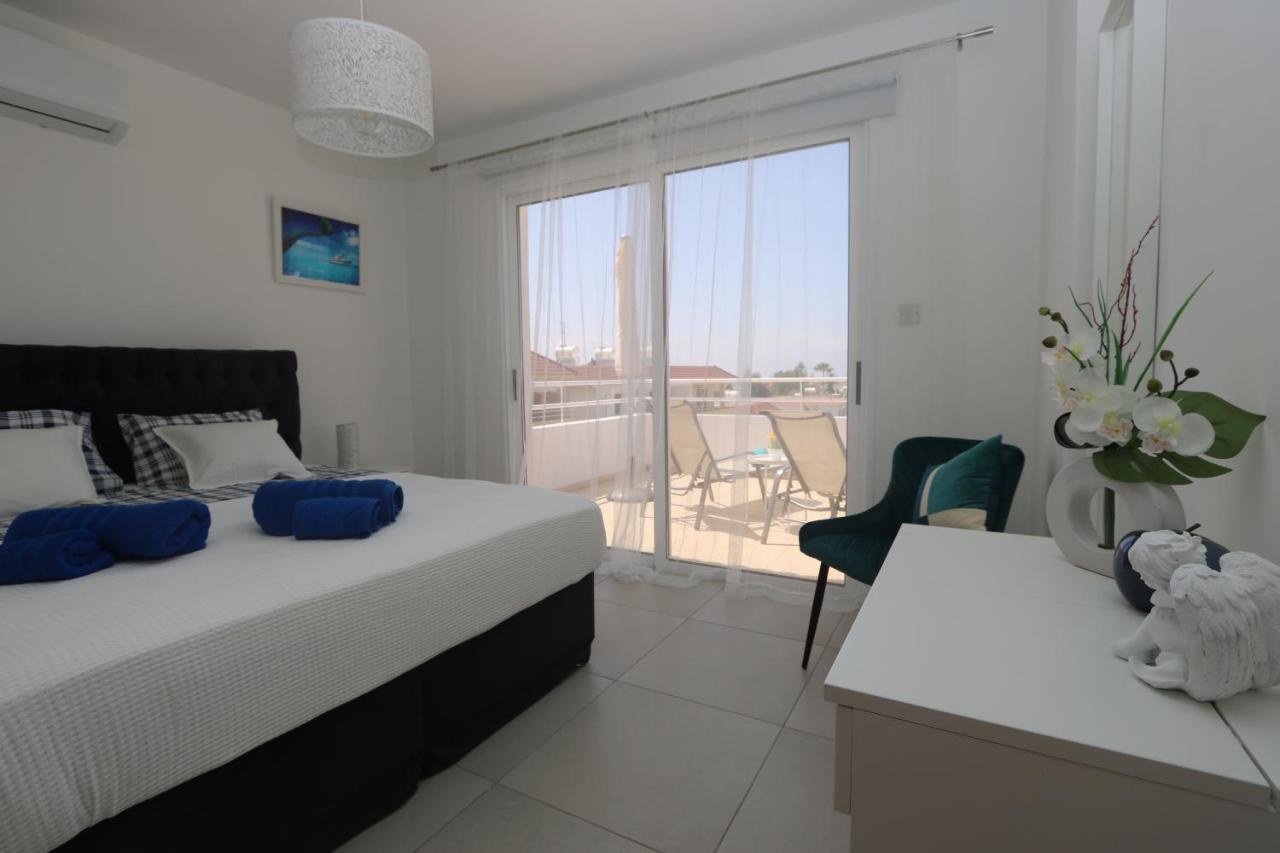 איה נאפה Nissi 3 Amazing Sea View Apartment מראה חיצוני תמונה